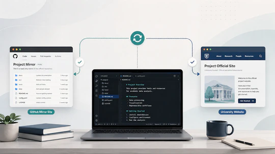 Keeping Two Sites in Sync: My Hugo + VS Code + Copilot Workflow
