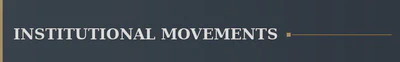Institutional Movements